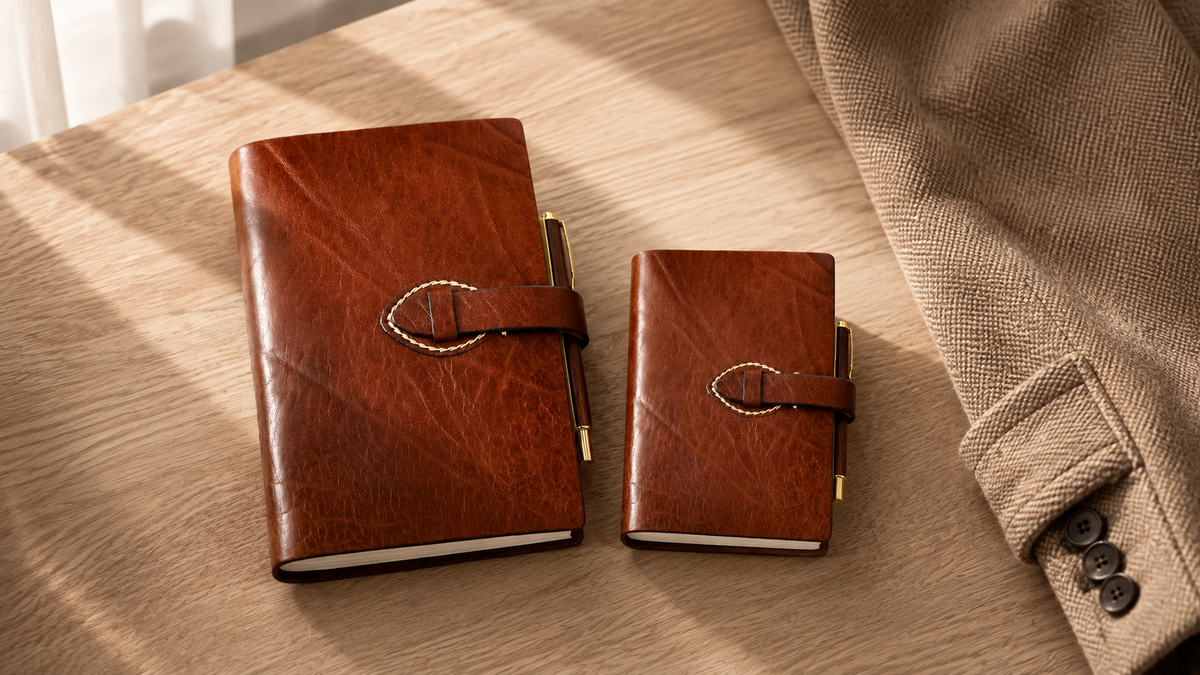 A5 vs A6 Leather Journals: Size & Use