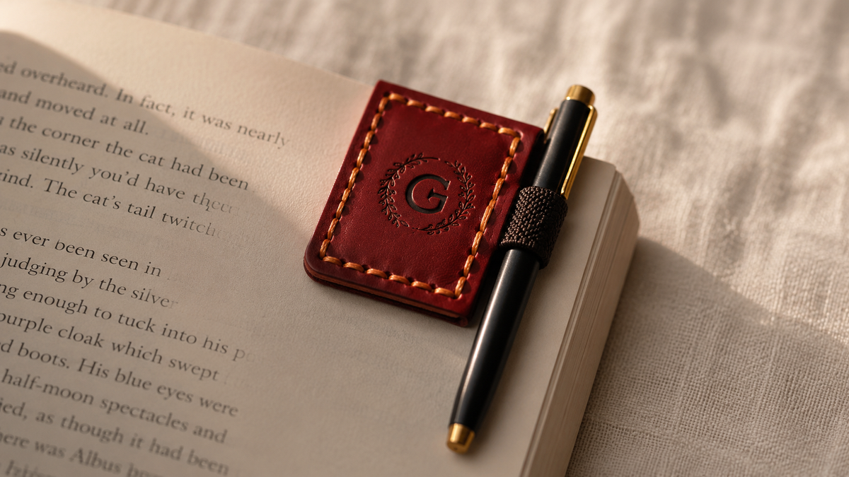 Magnetic Bookmark With Pen Holder: Who It Is For and How to Use It