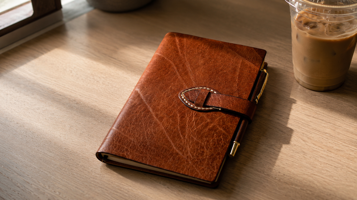 Crazy Horse Leather Journals: Finish & Care
