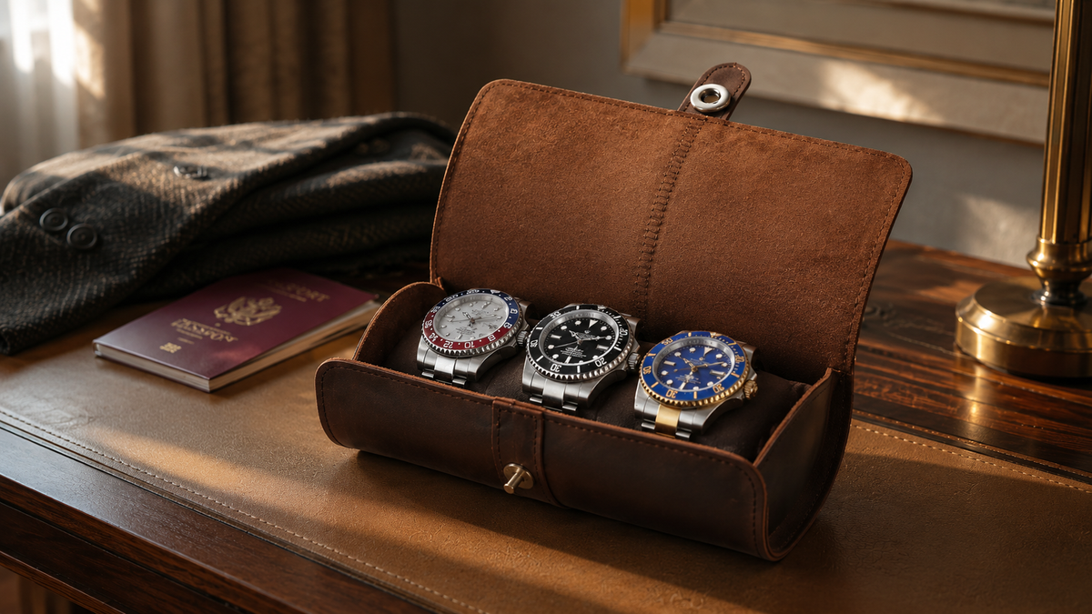 Leather Watch Rolls for Travel: 1, 2 or 3?