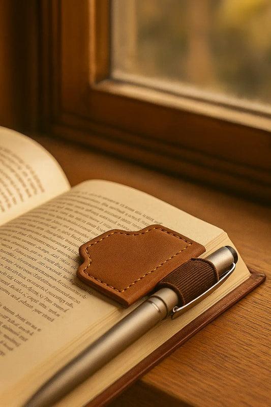 Bygonemark Magnetic Leather Bookmark – New Arrival