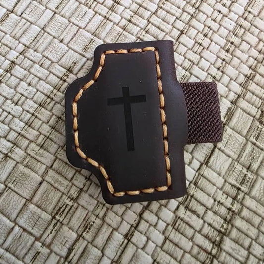 The Perfect Gift: Bygonemark Magnetic Leather Bookmark