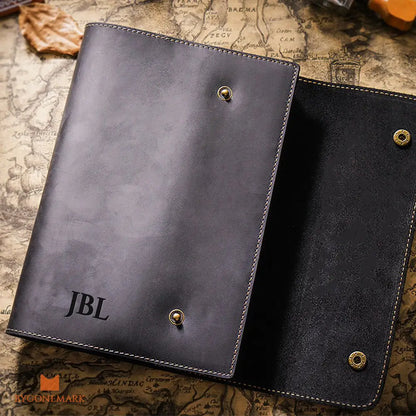Personalized Vintage Leather Journal