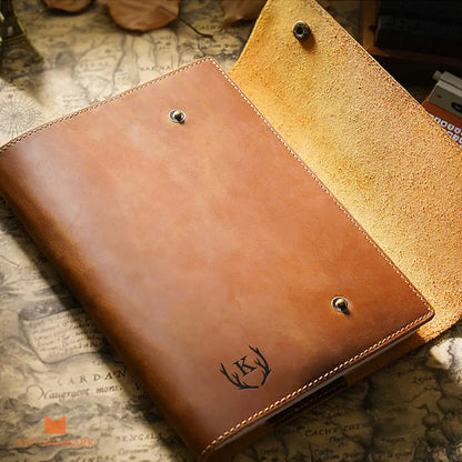Personalized Vintage Leather Journal