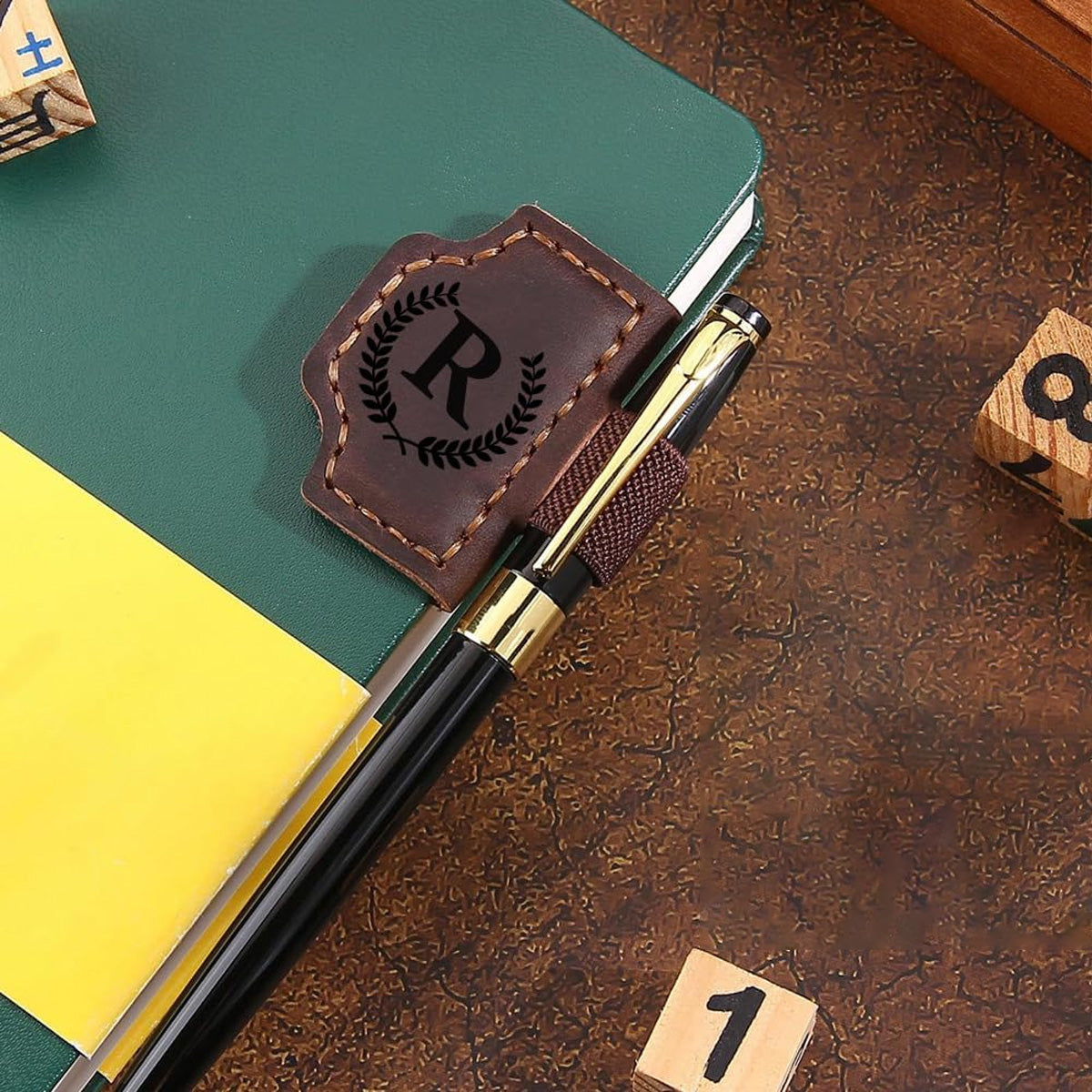 Bygonemark Leather Magnetic Bookmark