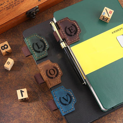 Bygonemark Leather Magnetic Bookmark