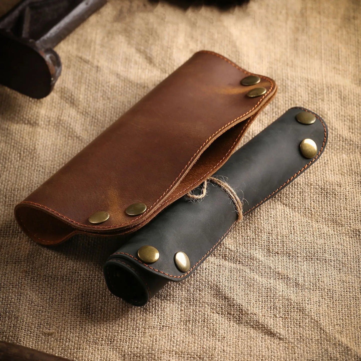 8.6" Leather Valet Tray