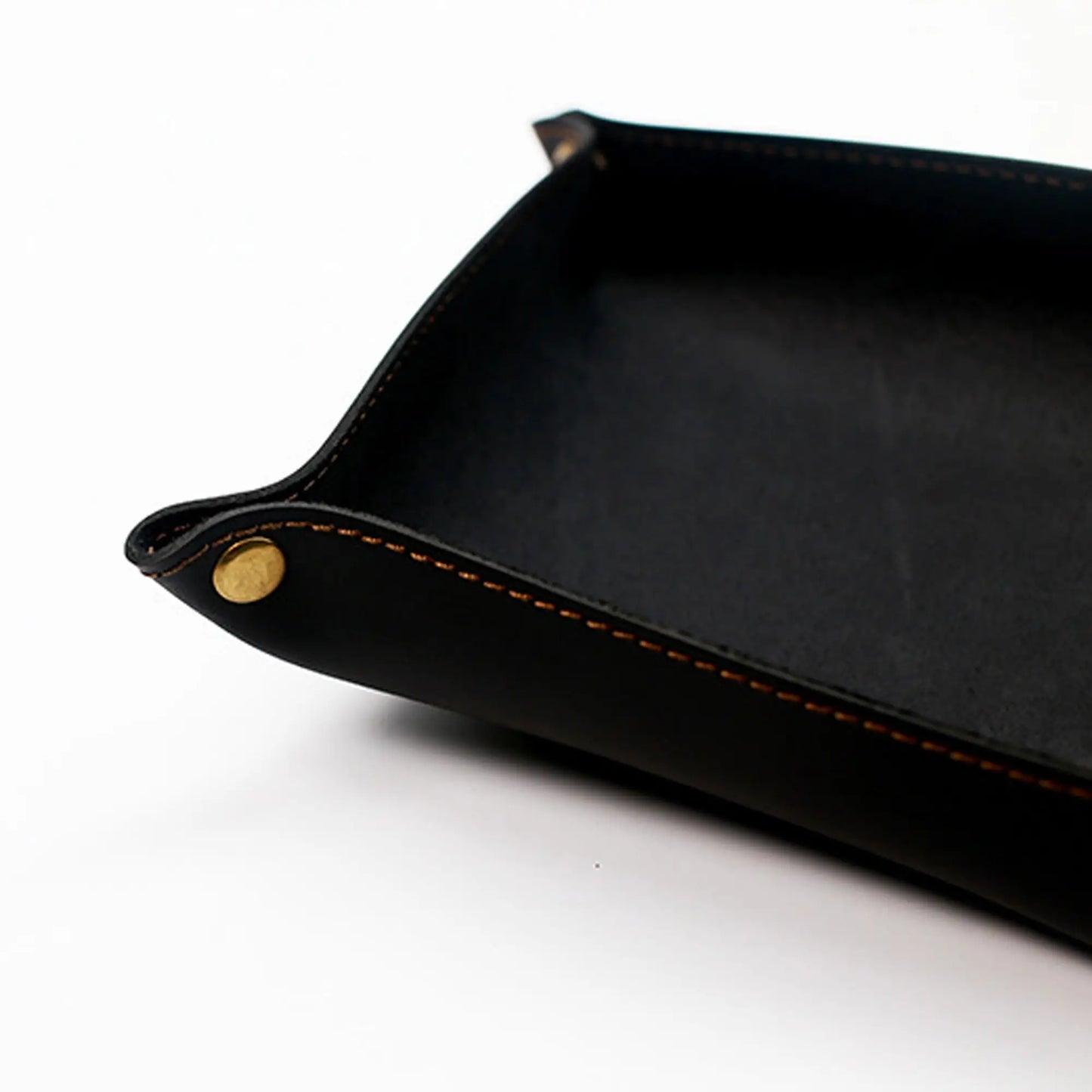 8.6" Leather Valet Tray