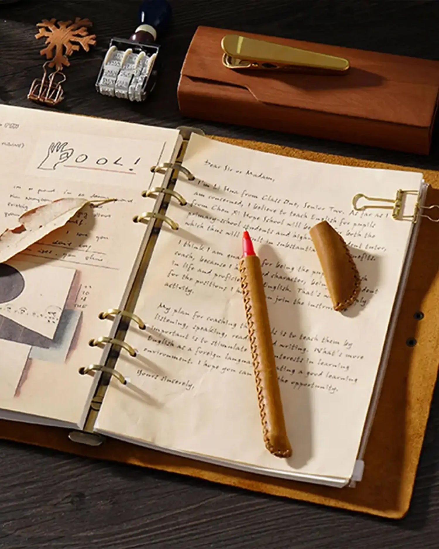 Personalized Legacy Refillable Leather Journal – A5