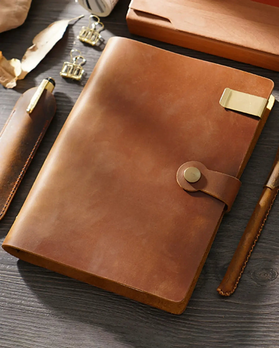 Legacy A5 Leather Ring-Binder Journal