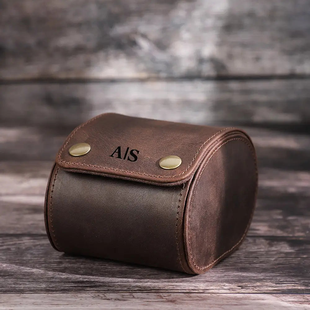 Personalized Watch Roll Case