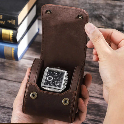 Personalized Watch Roll Case