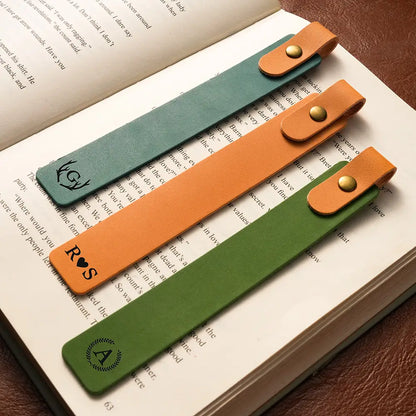 Personalized Leather Bookmark — A Classic Gift for Readers