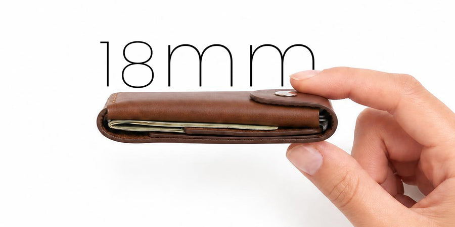 Slim at just 18mm.