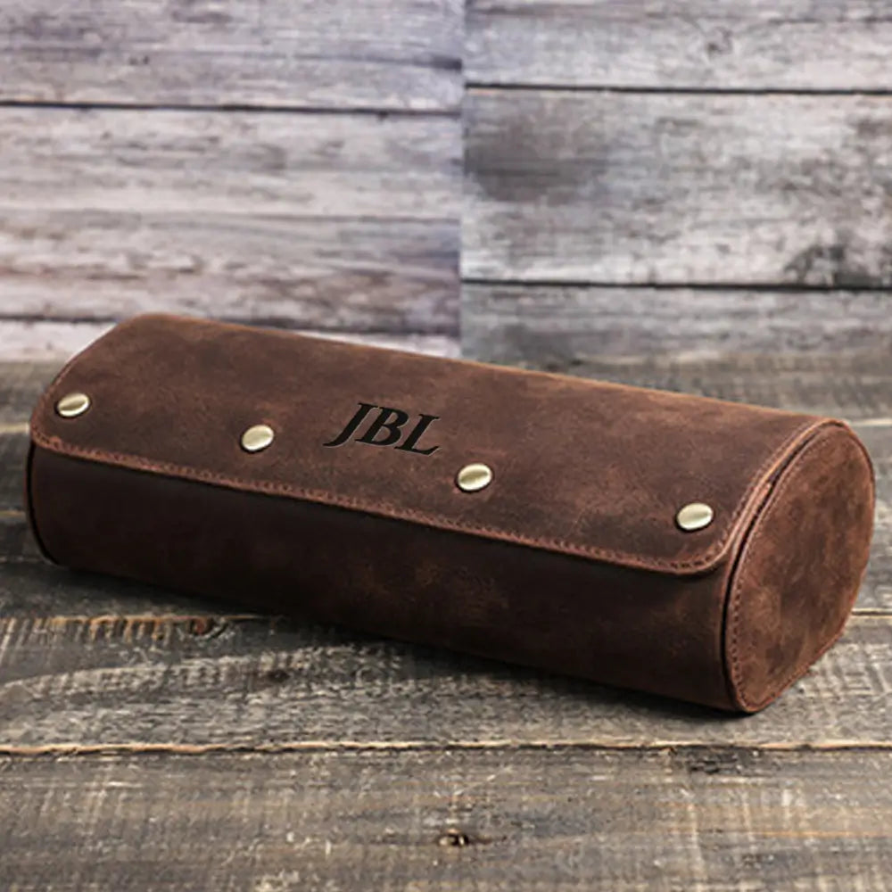 Personalized 3 Watch Roll Case
